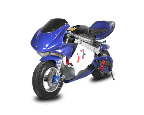 Pocket bike électrique moto GP 1000w - bleu