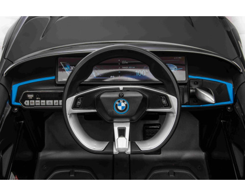 Voiture électrique enfant BMW i4 noire, 2 moteurs 30w, télécommande parentale 2.4 Ghz Voitures électriques