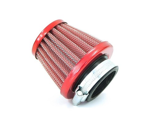 Pièces détachées Filtres à air et filtre essence acier Ã¸38mm - Rouge LMR PARTS