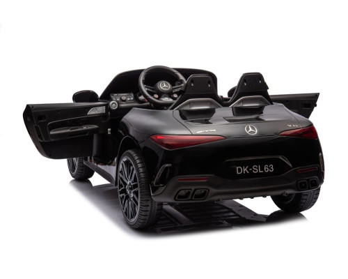 Voiture électrique enfant Mercedes SL63 Noire obsidienne métallisée, 2 moteurs 200w, télécommande parentale 2.4 Ghz Voitures ...