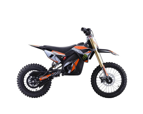 Dirt bike électrique enfant RX 1600w 12/14" - orange