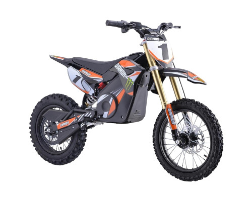 Dirt bike électrique enfant RX 1600w 12/14" - orange