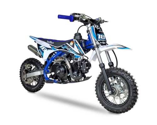 Dirt bike 70cc KMZ 70cc 10/10" bleu