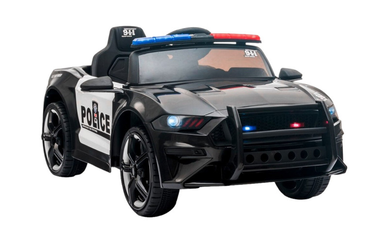 Voiture électrique enfant KINGTOYS - Mustang 60W - Police Voitures électriques