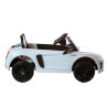 Voiture électrique enfant KINGTOYS - Audi R8 SPYDER 40W - Blanc Voitures électriques