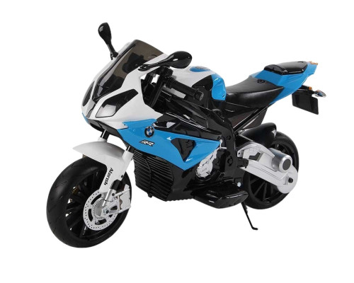 Moto électrique enfant KINGTOYS - BMW S1000RR 70W - Bleu