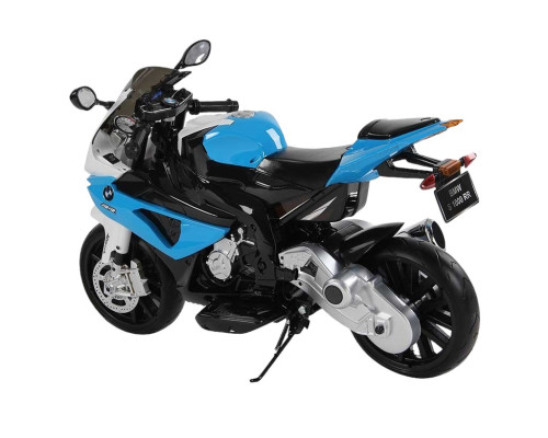 Moto électrique enfant KINGTOYS - BMW S1000RR 70W - Bleu