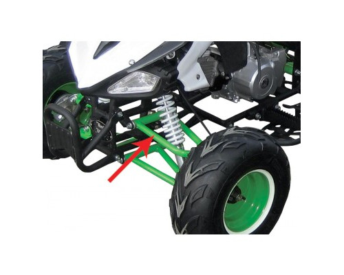 Triangle de direction supérieur - vert pour quad enfant typhon 110cc et 125cc diamon motors
