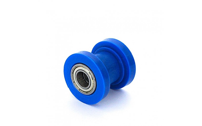Pièces détachées Roulette de chaine classique en téflon 10mm bleu LMR PARTS
