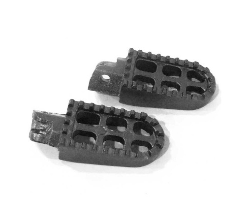 Pièces détachées Cale pieds aluminium - Noir LMR PARTS