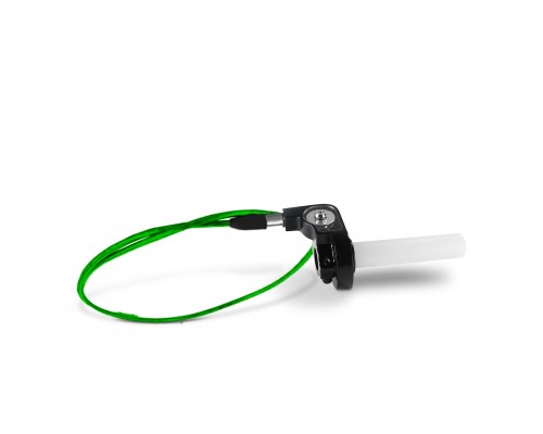  Tirage rapide acier + câble d'accélérateur 920mm vert