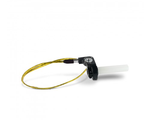 Pièces détachées Pack tirage rapide horloger aluminium + câble d'accélérateur 920mm jaune LMR PARTS