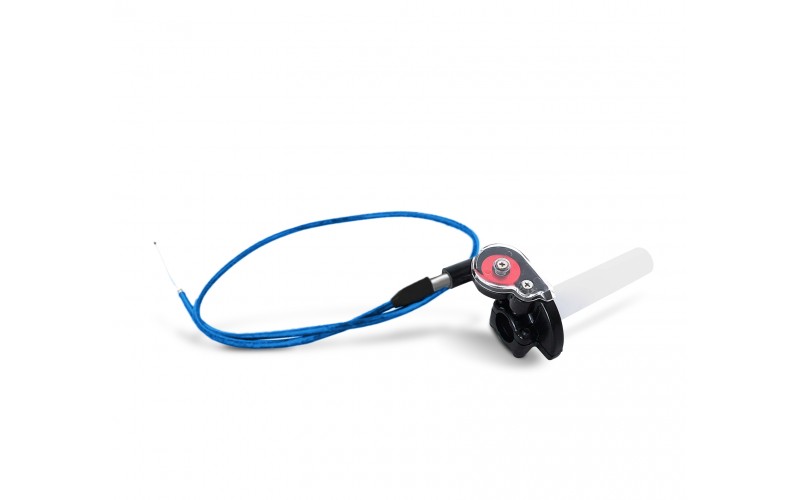 Pièces détachées Pack tirage rapide horloger + câble d'accélérateur 920mm bleu LMR PARTS