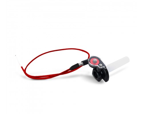 Pièces détachées Pack tirage rapide horloger + câble d'accélérateur 920mm rouge LMR PARTS