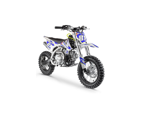 Dirt bike MX 60cc 10/10" - bleu