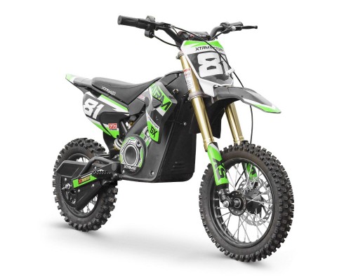  Dirt bike électrique enfant Orion 1300w 14/12 - Édition 2021 vert