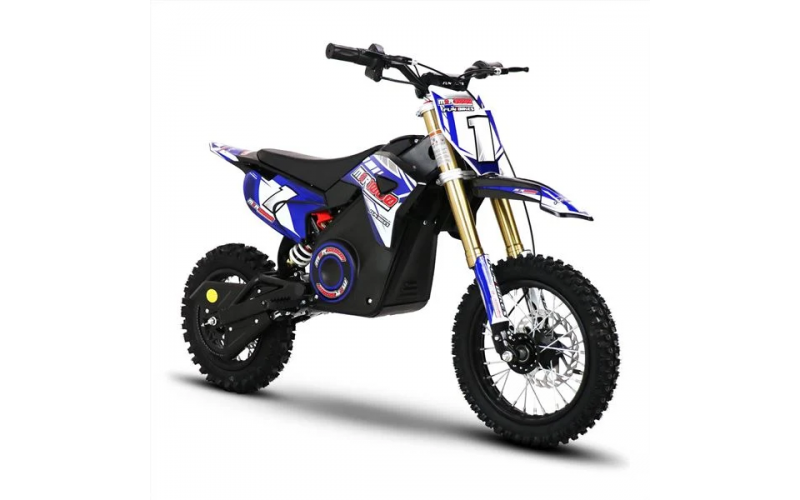 Dirt bike électrique enfant MXR 1000W 10/12" - bleu