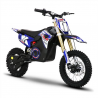 Dirt bike électrique enfant MXR 1000W 10/12" - bleu