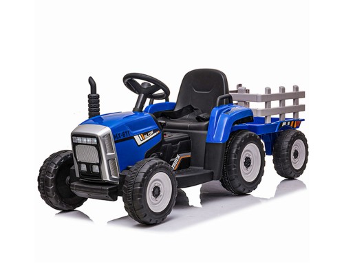 Tracteur électrique enfant bleu Voitures électriques