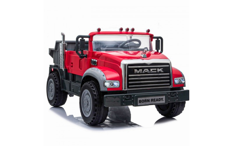 Camion électrique enfant Mack rouge - LeMiniRider