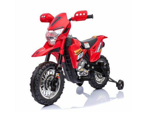 Moto électrique enfant - rouge