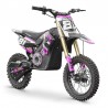 Dirt bike électrique enfant SX 1300w 12/14" - rose