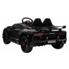 Voiture électrique enfant Lamborghini Aventador SVJ 12V noir, 2 moteurs 35w, télécommande parentale 2.4 Ghz Voitures électriques