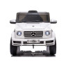 Voiture électrique enfant Mercedes G500 blanc, 2 moteurs 35w, télécommande parentale 2.4 Ghz Voitures électriques