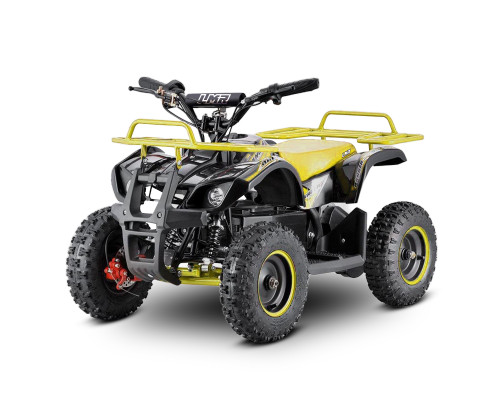 Pocket quad enfant électrique 800W LMR Ranger 6" - jaune