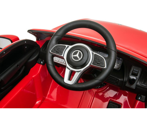 Voiture électrique enfant Mercedes EQC 400 rouge, 2 moteurs 15W, télécommande parentale 2.4 Ghz Voitures électriques