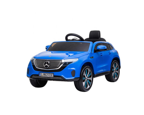 Camion électrique enfant Mercedes bleu, 2 moteurs 35w, télécommande  parentale 2.4 Ghz