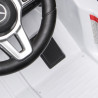 Voiture électrique enfant Mercedes EQC 400 blanc, 2 moteurs 15W, télécommande parentale 2.4 Ghz Voitures électriques