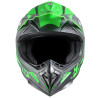 Casque motocross enfant XTRM vert