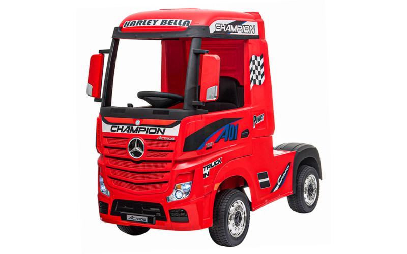 Voiture électrique pour enfant Mercedes Actros camion électrique enfant  télécommande parentale - Quadexpress