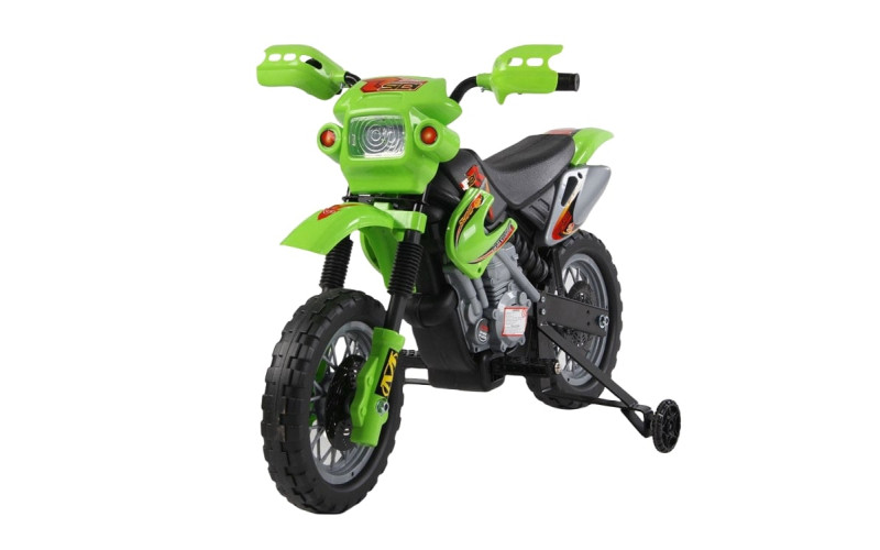 Moto électrique enfant Kingtoys Cobra, moteur 18w - vert Voitures électriques