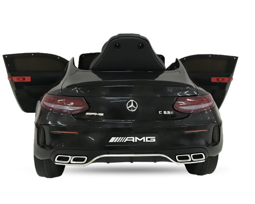 Voiture électrique enfant Mercedes C63 AMG noire 12V, 2 moteurs 25w, télécommande parentale 2.4 Ghz Voitures électriques