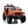 4x4 électrique enfant Jeep Wrangler 2 places Rubicon Orange 12V, 4 moteurs 35w, télécommande parentale 2.4 Ghz Voitures élect...