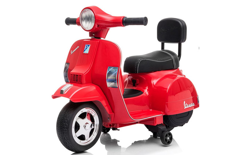 Scooter Piaggio Vespa PX150 électrique 12 volts enfant - rouge Voitures électriques