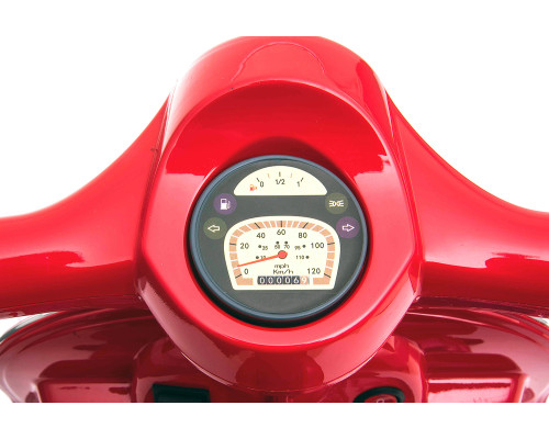 Scooter Piaggio Vespa PX150 électrique 12 volts enfant - rouge Voitures électriques
