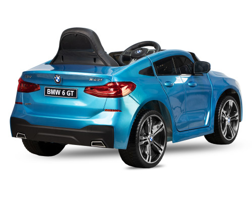 Voiture électrique enfant BMW Série 6 GT 50w bleu 12V, 2 moteurs 25w, télécommande parentale 2.4 Ghz Voitures électriques