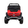 Voiture électrique enfant Mercedes Unimog 12V rouge, 2 places, 4 moteurs 35w, télécommande parentale 2.4 GHz Voitures électri...