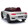 Voiture électrique enfant Bentley 12V blanc, 2 moteurs 35w, télécommande parentale 2.4 GHz Voitures électriques