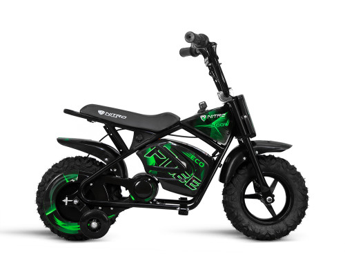 Minimoto électrique enfant 300w Flee 24V - vert Pocket Bike & Pocket Quad